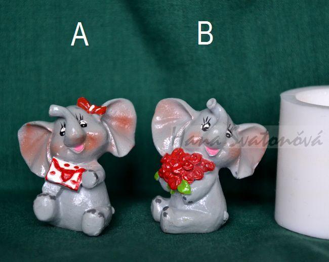 Slůně mini - výška 4cm