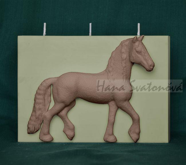 Kůň klasik (Kvádr) - 11,5x16cm