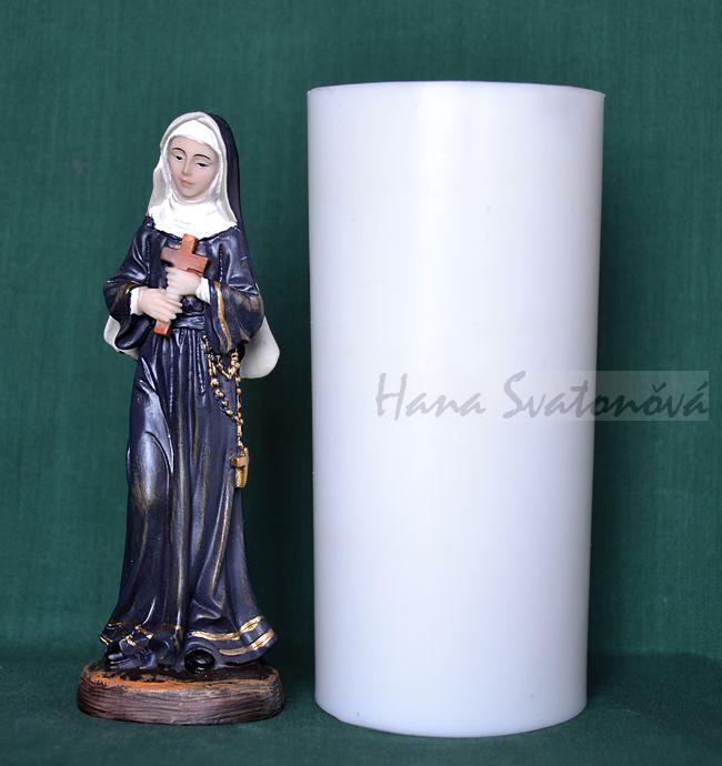 Sv. Rita - výška 13cm