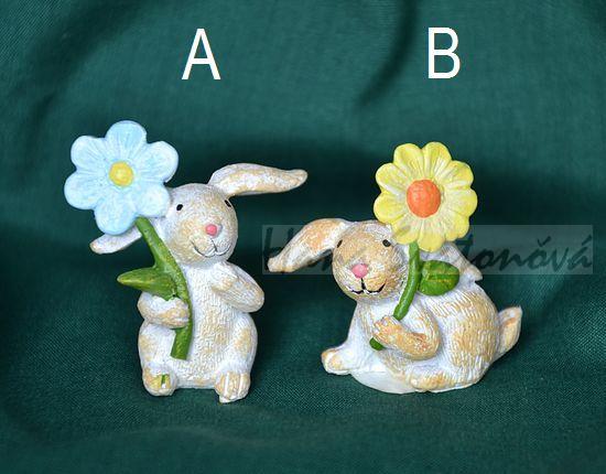 Zajíček mini, výška  4,5cm