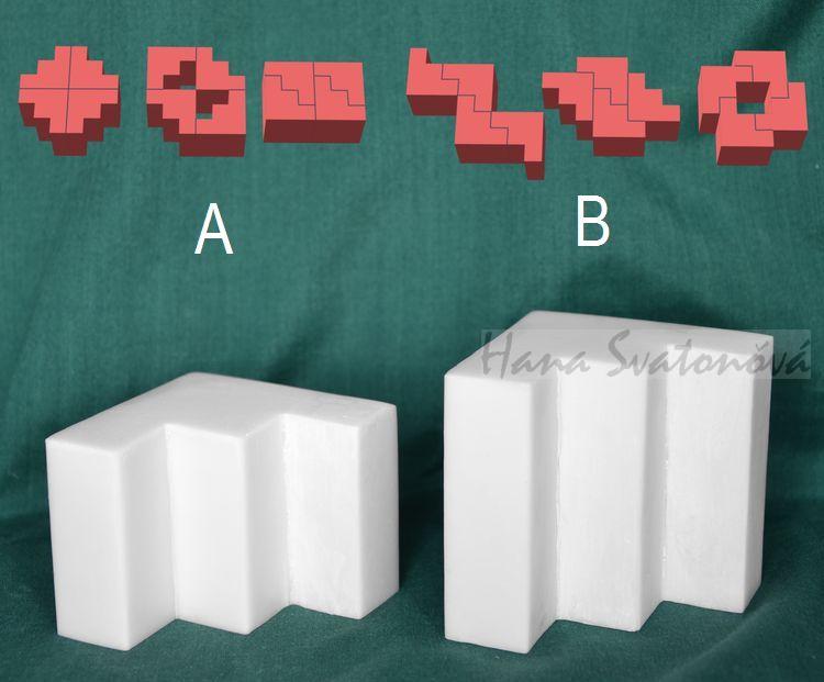 TETRIS 3, výška 5 a 6cm