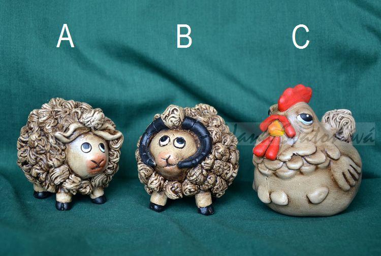 Zvířátka 1 - výška 6,5-8cm