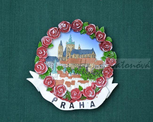 Relief Praha, velikost 7x7cm