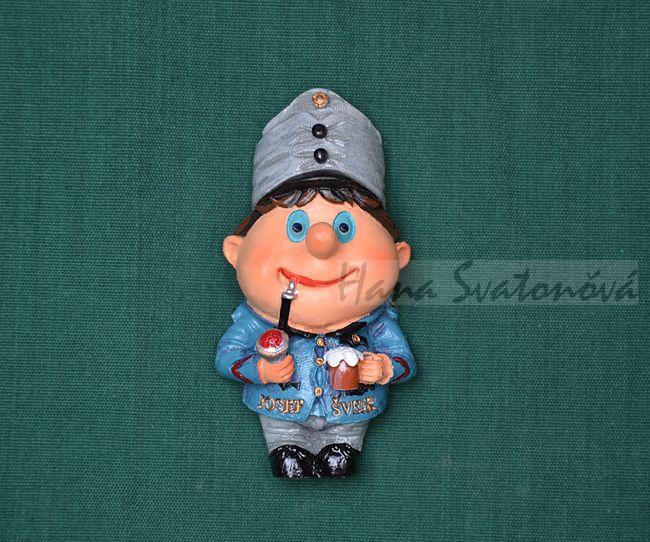 Relief Švejk, velikost 3x6,5cm