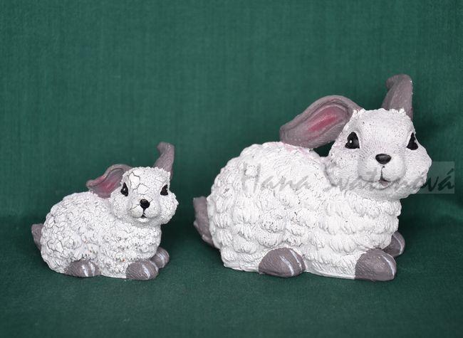 Králík - výška 4,5 a 7cm