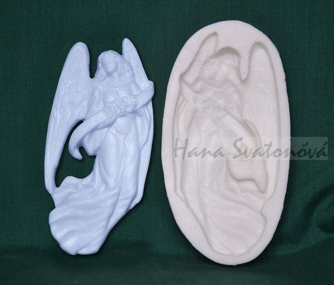 Relief Anděl  vel.6,5x14cm