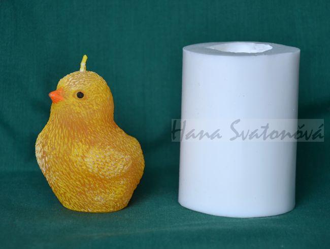 Kuře, výška  7cm