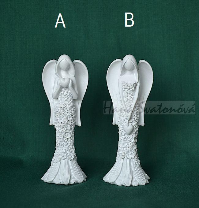 Andělíček květ - výška 10cm