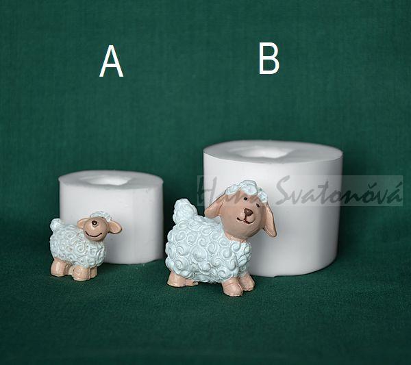 Ovečka mini - výška 2,5 a 4cm