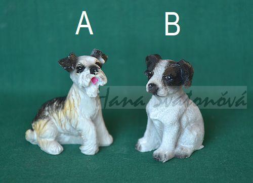 Pejsek - výška 4,5cm