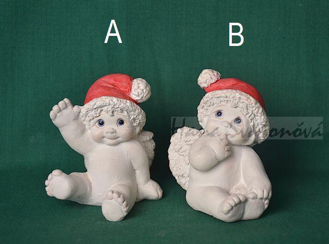 Vánoční andělíček vel. 6cm