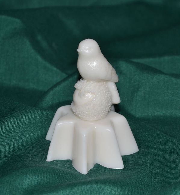 Ptáček na oříšku  (hvězda) výška 7,5cm