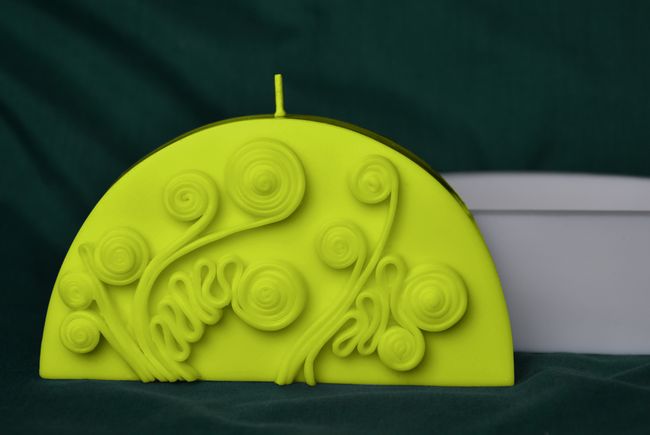 Spiralky Půlkruh - výška 7cm