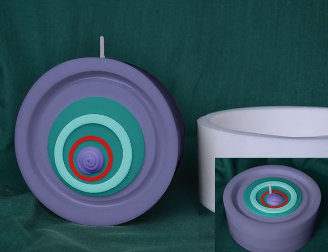Kroužky, Disk s otvorem - průměr 10cm