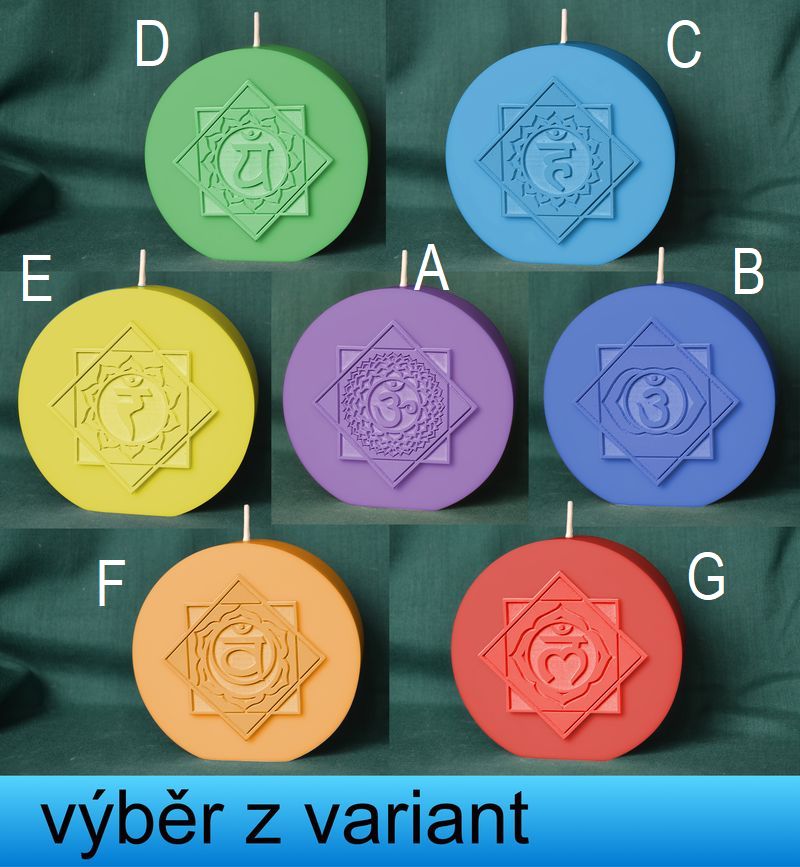 Čakry  - disk, průměr 10cm