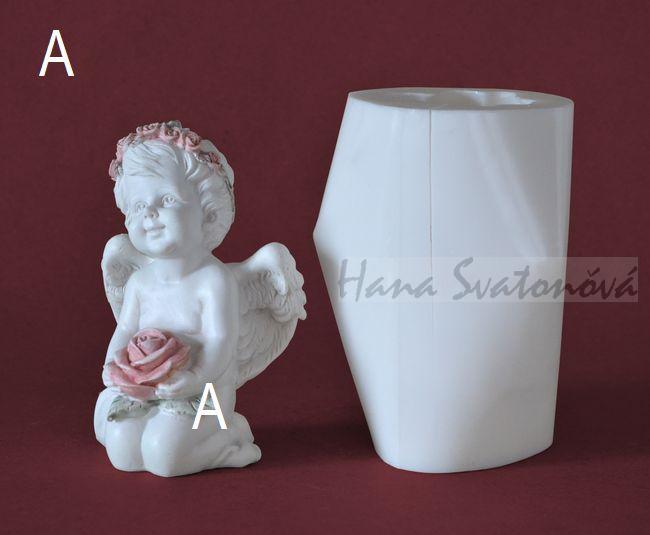 Andělíček klasik - výška 13/10,5cm