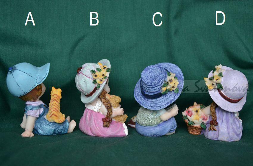 Kluci a holky - výška 8cm