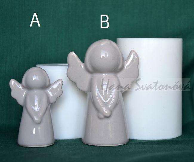 Andělíček široký výška 6,5 a 8,5cm