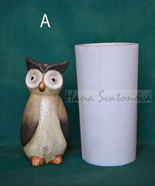 Sovy štíhlé - výška 10-15,5cm