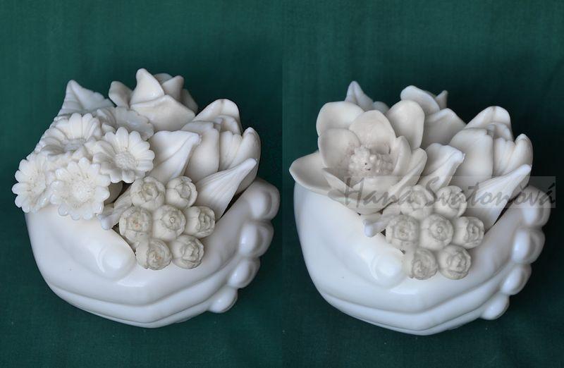 Ruce široké, velikost 12x12x6,5cm