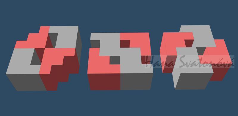 TETRIS 3, výška 5 a 6cm